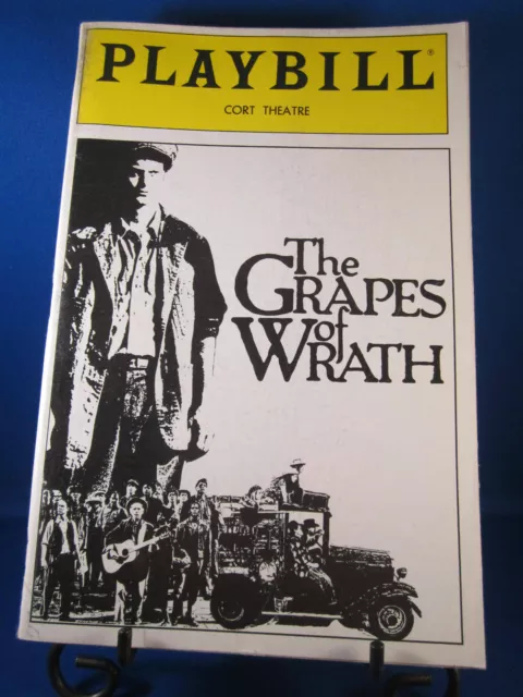 Playbills 1990's "THE GRAPES OF WRATH" for The Cort Theatre May 1990 L@@K!!