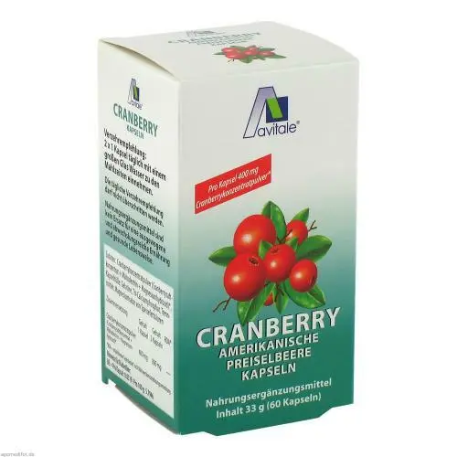 CRANBERRY KAPSELN 400 mg 60 St