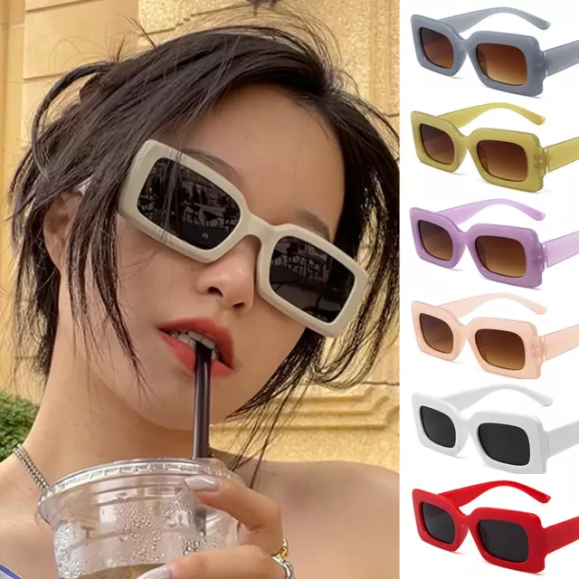 Fashion Small Square Sunglasses For Women Outdoor Shades Glasses Eyewear UV400