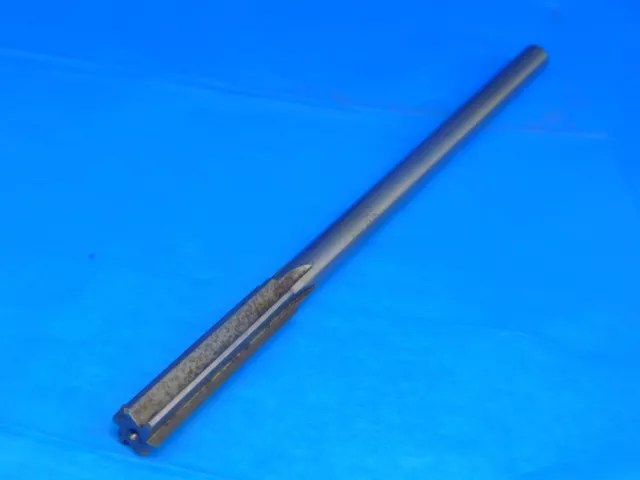 3/8 O.d. Hss Chucking Reamer 5/16 Shank 4 Flute 1 3/4 Loc 7" Oal .375 Poland