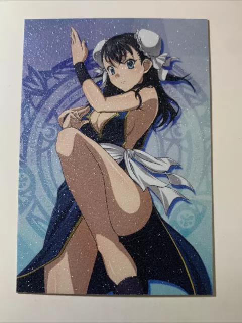 XueLan Chun Li fighter High School DxD Sexy Goddess Anime Doujin Waifu Art Card XueLan Chun Li fighter High School DxD Sexy Goddess Anime Doujin Waifu Art Card