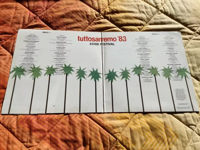 Tutto Sanremo 83 Doppio Disco In Vinile Lp (2 dischi) 3