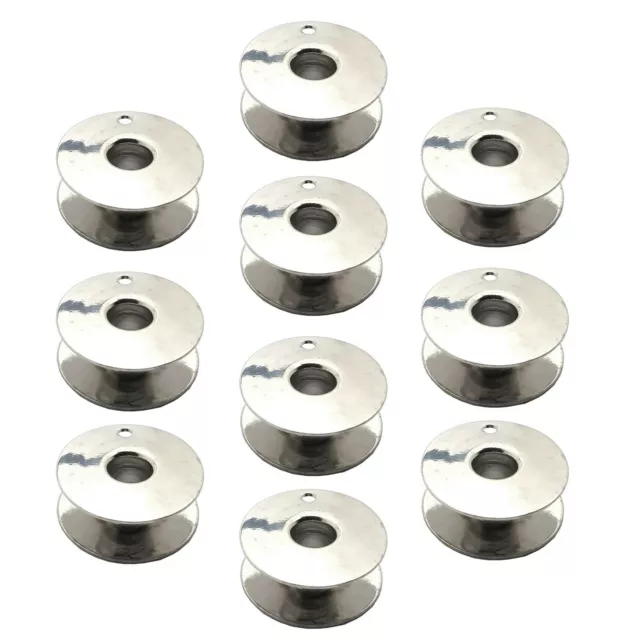 Class 15 Metal Bobbins FOR Brother Janome Kenmore Pfaff Singer Home Sewing