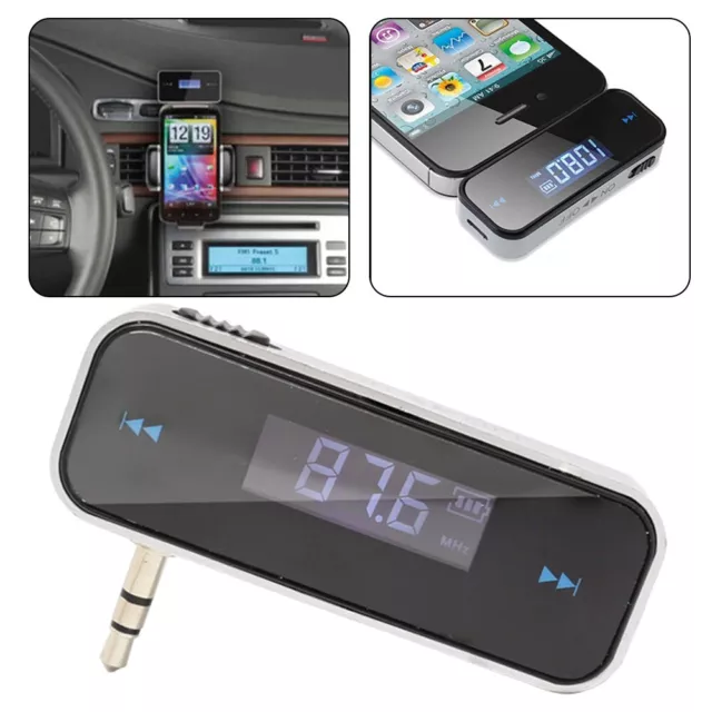 LCD Display FM Transmitter für Auto Klar Stereo Sound Stabile Übertragung