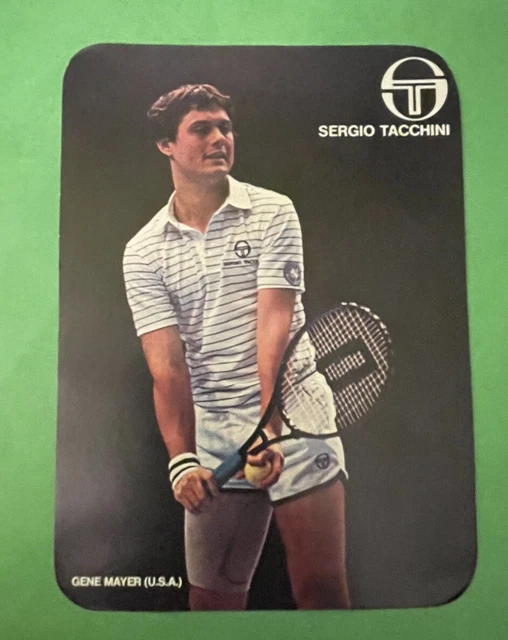 pubblicità TENNIS 1978 : Vitas Gerulaitis con Sergio tacchini