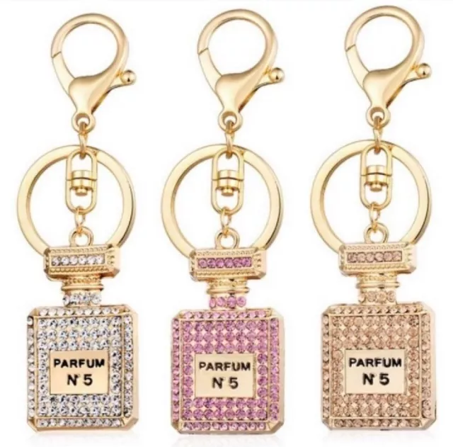 Crystal Rhinestone Keyring Keychain Pendant Purse Handbag Bag Charm-USA Seller!