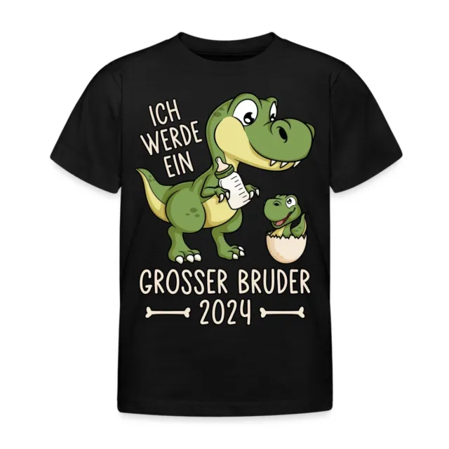 T-shirt Grande Fratello 2024 dinosauro Dino frase bambini
