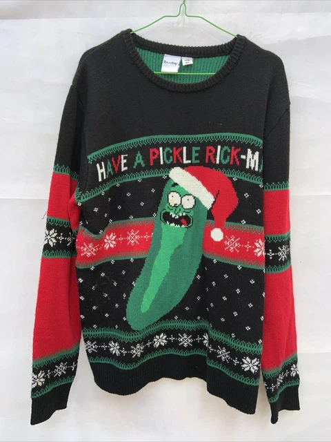 Ricky and morty christmas jumper