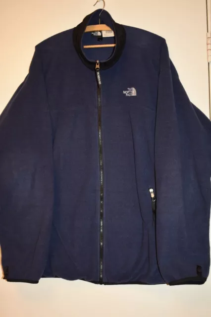 VINTAGE THE NORTH Face fleece jacket USA made men's size XXL $29.99 ...