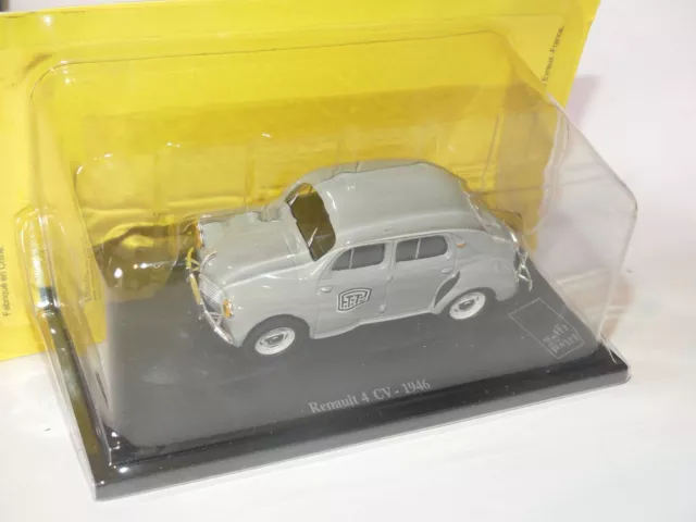 RENAULT 4CV 1946 PTT LA POSTE UNIVERSAL HOBBIES  1:43 blister