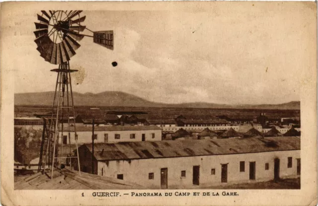 CPA AK Guercif - Panorama du Camp et de la Gare MAROC (964191)