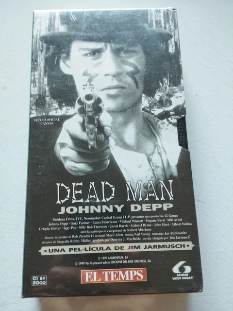 DEAD MAN JOHNNY Depp Jim Jarmush - VHS Film Tape Espagnol Neuf T2 EUR