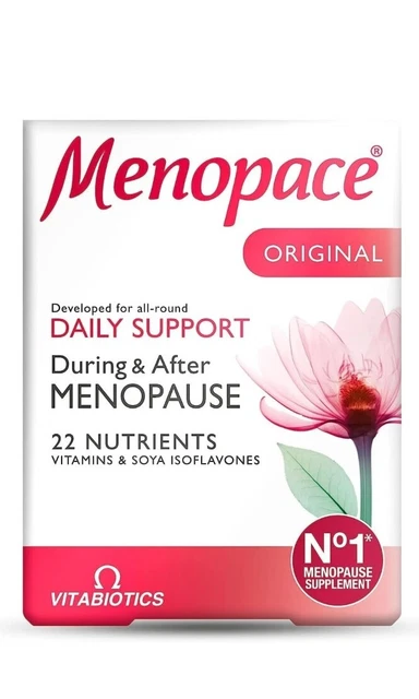 VITABIOTICS MENOPACE - No. 1 Original Menopause Support Supplement 30 ...