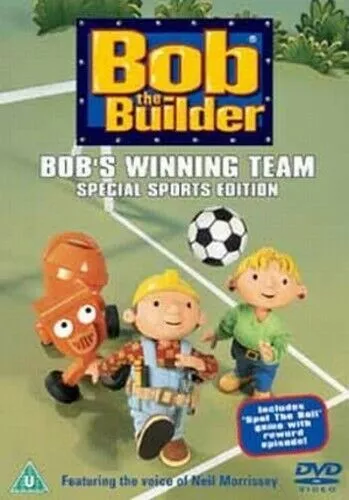 Bob the Builder Bobs Winning Team (2004) Neil Morrissey DVD Region 2