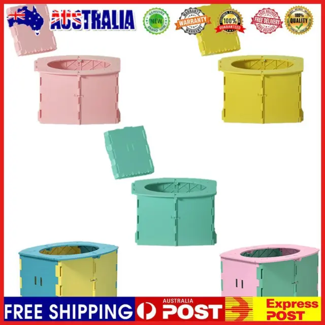 Kids Travel Folding Training Toilet Durable Chair Mobile Camping Trips Toilet
