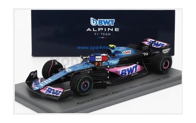 ALPINE A523 N°10 BWT Alpine F1 Team 3ème GP Pays-Bas 2023 Pierre Gasly