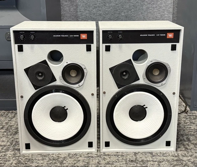 PAR DE ALTAVOCES monitor de control JBL 4311 de colección probado