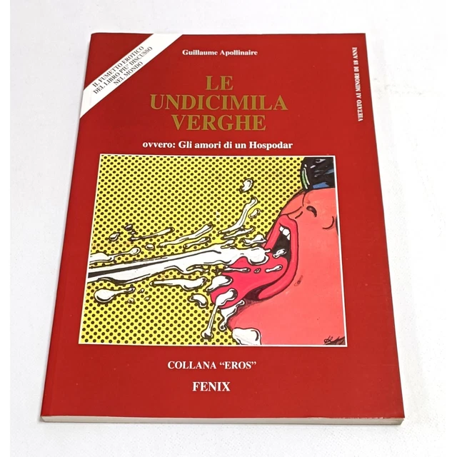 GUILLAUME APOLLINAIRE Le Undicimila Verghe 1993 Fenix EUR 10,00 PicClick IT