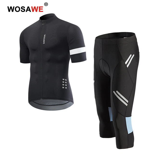 Set maglia e pantaloncini da ciclismo Manica corta Asciugatura rapida Uomo