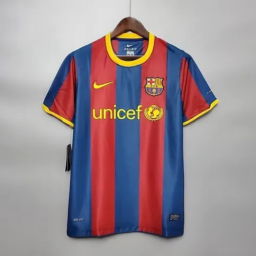 FC Barcelona 2010/2011 Home Football Shirt Medium