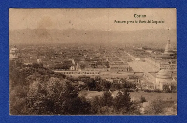 Eh * CPA  / Carte Postale : => Torino - Panorama Presa dal monte dei Cappuccini