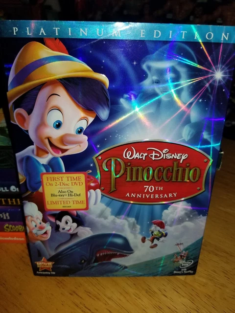 Pinocchio (DVD, 2009, 2-Disc Set, 70th Anniversary Platinum Edition)