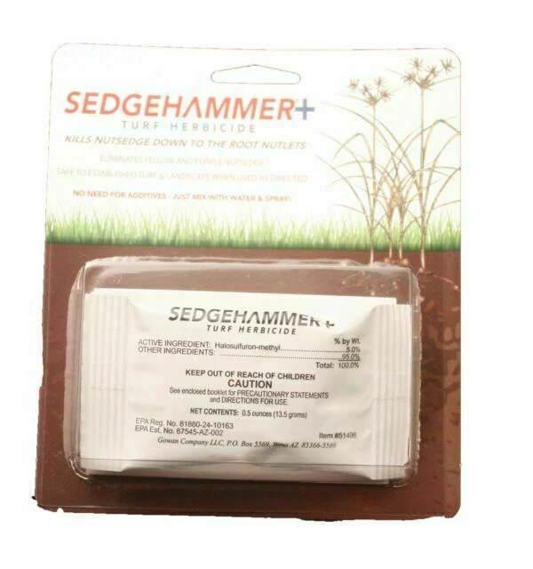 GOWAN SEDGEHAMMER + Plus 0.5 oz nutgrass killer + surfactant Nutsedge