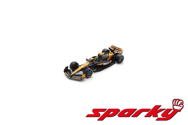 Spark-model Mclaren F1 Mcl38 Team Mclaren N 4 Winner Miami Gp 2024 Prvé