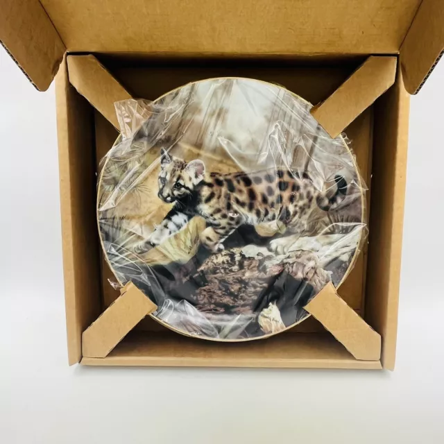 Small Wonders Of The Wild "Uno" Vintage Porcelain Plate By Charles Frace