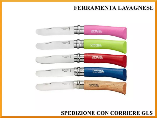 Coltello colorato per bambini mon premier opinel n°7