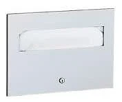 Bobrick B-3013 TrimLineSeries Recessed Toilet Seat Cover - Stainless Steel