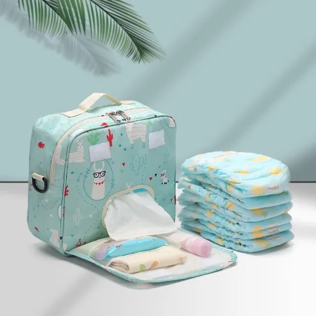 Infant Nappy Storage Bin Baby Diaper Organizer Reusable Bag Caddy Basket Wet Dry