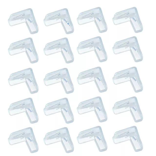 20x Rubber Clear Furniture Corner Edge Table Cushion Guard Protector Baby Safety