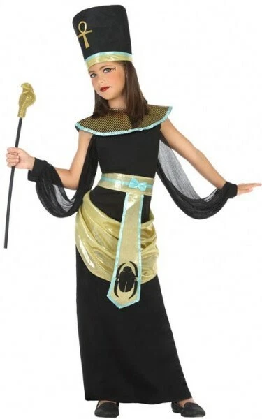 COSTUME BAMBINA CLEOPATRA 10/11/12 Anni Bambino Regina Egitto Egiziana  Nuovo EUR 21,99 - PicClick IT