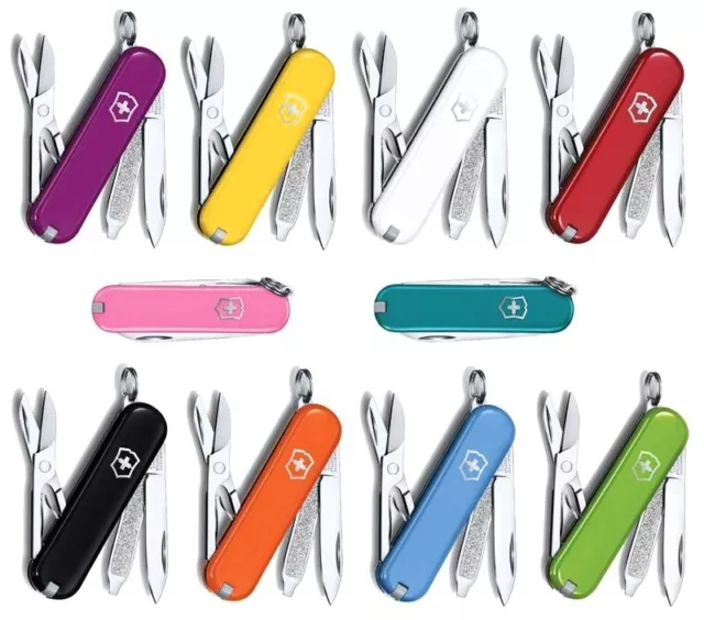 Victorinox Classic Sd Swiss Army Knife Pocket Keychain Small Mini Miniature Tiny