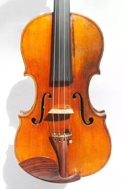 Beautiful Authentic Ca. 1870 Fine French Old Antique Violin BY Derazey School.