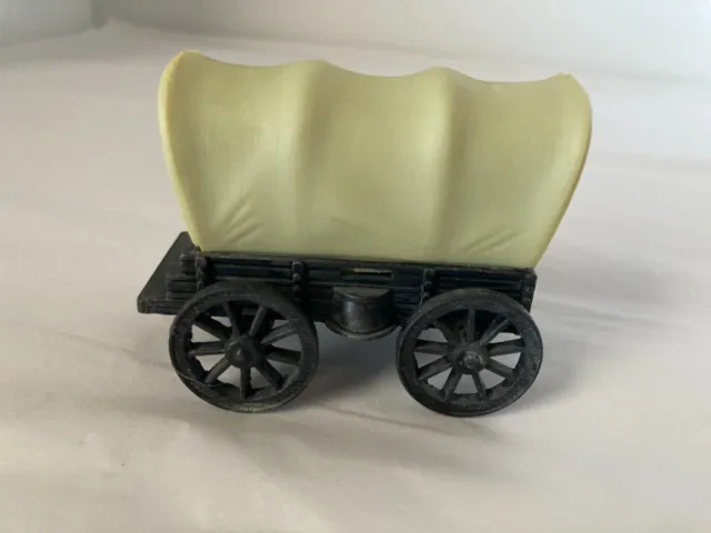 VINTAGE Covered Wagon Die Cast Metal Collectible Pencil Sharpener - Hong Kong