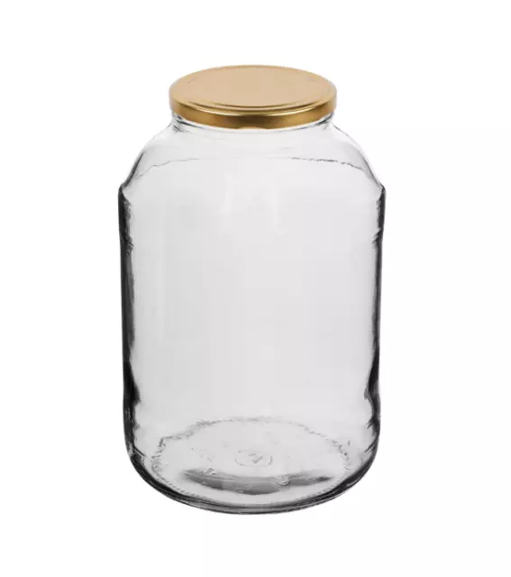 4 L Gurkenglas Einweckgläser Deckel Einmachgläser Vorratsgläser Einmachglas Glas