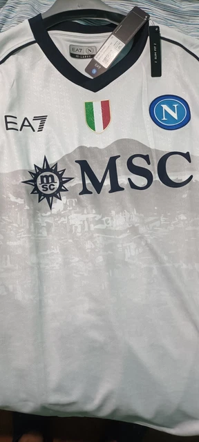 Maglia Ufficiale SSC Napoli 2022/2023 - Maglia Gara Design Giorgio Armani