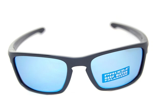 Oakley Sliver Stealth Polarizzati 9408-07 Sole Opaco Nero Prisma Profondo Acqua 2