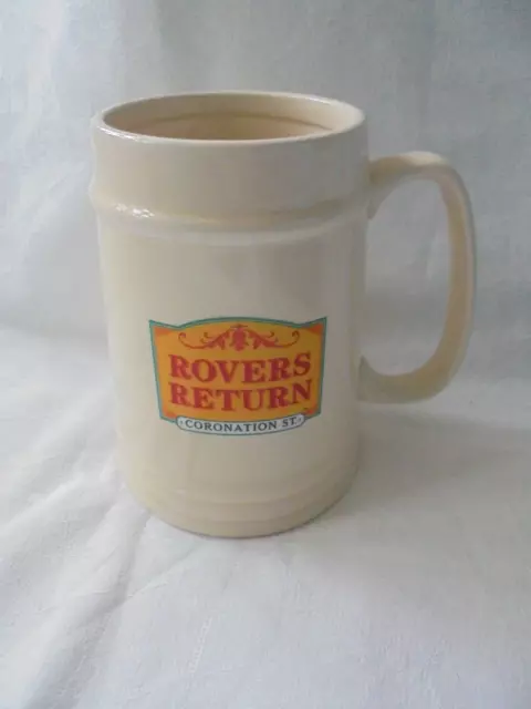 Coronation Street ITV Studios Collectable Mug Ceramic Beer Tankard Rovers Return