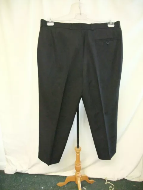 Pantalones negros para hombre, madera verde, cintura 38" pierna interior S, poliéster 7170 2