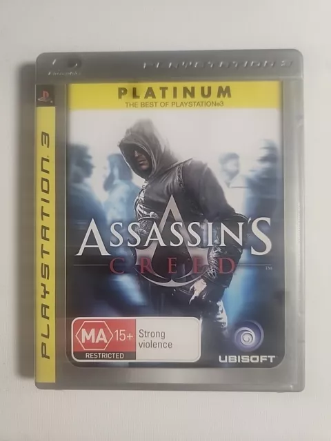 Assassin's Creed Platinum Edition Playstation 3 (PS3) Booklet ** VERY RARE  GAME