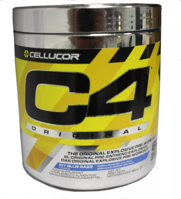 (84,36 EUR/kg) Cellucor C4 60 Portionen Pre Workout Pump Booster