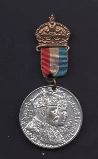 King Edward V11 Coronation Commemorative Medal 1902 - Kingston upon Hull