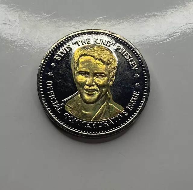 National Historic Mint Double Eagle Commemorative Coin Elvis Presley Free Ship