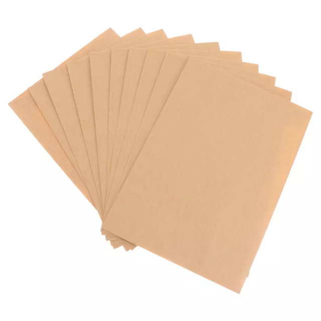 50 Kraft Paper Recycled Envelopes 229x162mm Plain Color for Business Letter