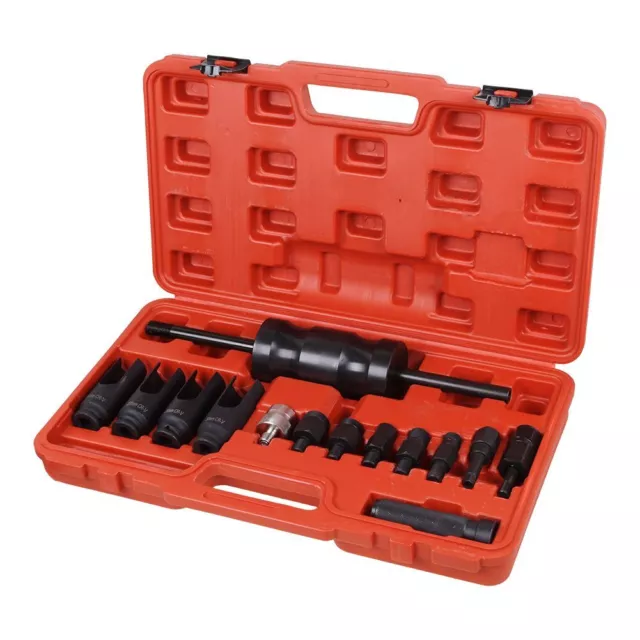 14pcs Injection Puller Tool Bosch Delphi Deso Siemens Diesel Injector Remover UK