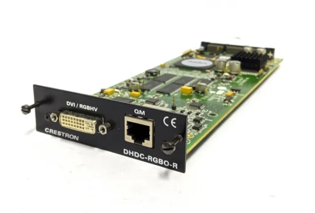 Crestron DHDC-RGBO-R DVI / Qm Sortie Carte Module Pour Dvphd-Gb