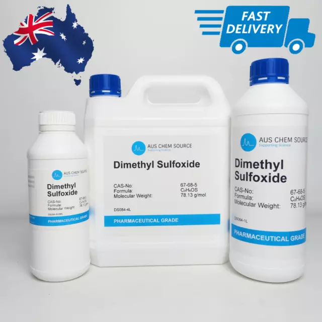 Dimethyl Sulfoxide (DMSO) 99.9% Pure (AUS FREE SHIPPING)